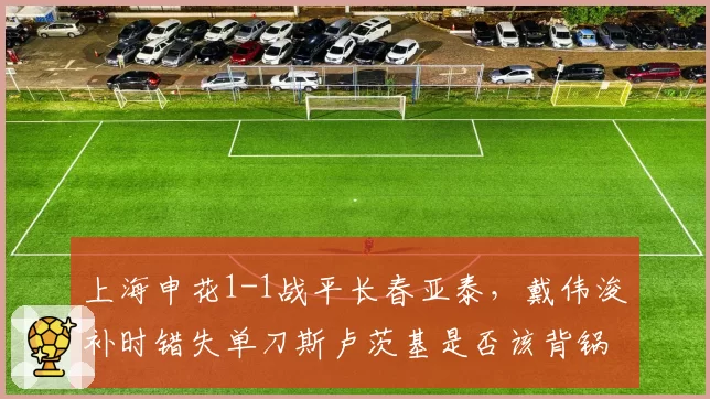 上海申花1-1战平长春亚泰，戴伟浚补时错失单刀斯卢茨基是否该背锅？